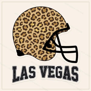 Las Vegas Football Sublimation Bundle, 8 PNG Helmet Designs, Game Day Shirt Clipart, Digital Download image 5