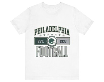 Philadelphia Vintage Crest T-Shirt | Football Fan Graphic | Unisex T-Shirt