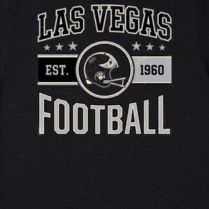 Las Vegas Vintage Crest Football PNG, Retro Varsity Sublimation Design, Digital Download image 6