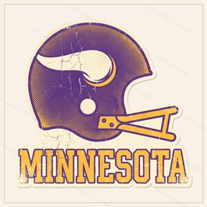 Minnesota Helmet PNG Bundle, 8 Football Fan Styles, Sublimation and DTF Designs, Instant Download image 10