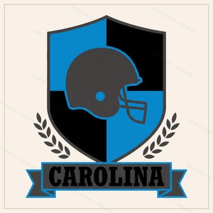 Paquete de sublimación de Carolina Football, 8 diseños de cascos en formato PNG, imágenes prediseñadas para camisetas de día de partido, descarga digital. imagen 9