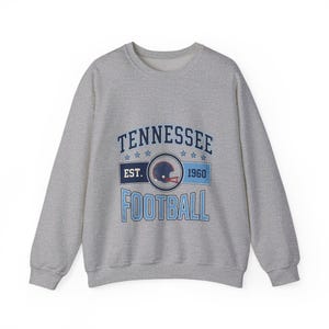 Tennessee Vintage Crest Sweatshirt | Voetbalfan-print | Unisex sweatshirt afbeelding 2