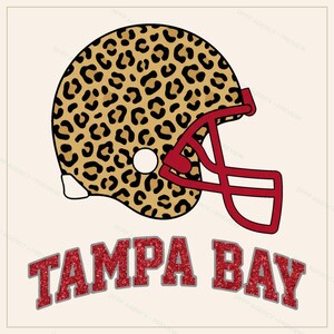 Paquete de imágenes PNG del casco de los Tampa Bay Buccaneers, 8 estilos para aficionados al fútbol americano, diseños para sublimación y DTF, descarga instantánea. imagen 5