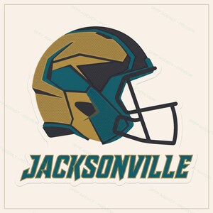 Jacksonville Football PNG Bundle, 8 Helmet Designs, Game Day Sublimation Set, Digital Download image 8