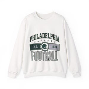 Philadelphia Vintage-Sweatshirt | Fußballfan-Motiv | Unisex-Sweatshirt Bild 1