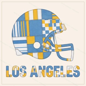 Los Angeles Chargers Patchwork Helmet Game Day Hoodie, Unisex Football Sweatshirt, Cozy Fall Pullover image 9