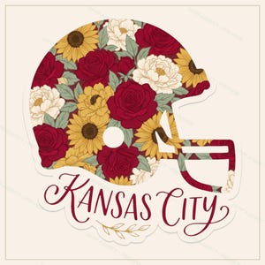 Kansas City Helm-PNG-Bundle, 8 Football-Fan-Designs, Sublimations- und DTF-Designs, Sofort-Download Bild 4