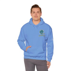 Jacksonville Vintage Varsity Helmet Game Day Hoodie, Unisex Football Sweatshirt, Cozy Fall Pullover image 4