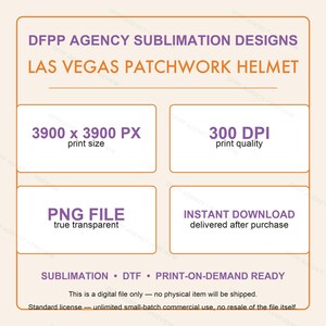 Las Vegas Patchwork Helmet PNG, Football Fan Sublimation, Shirt Clipart, Digital Download image 6