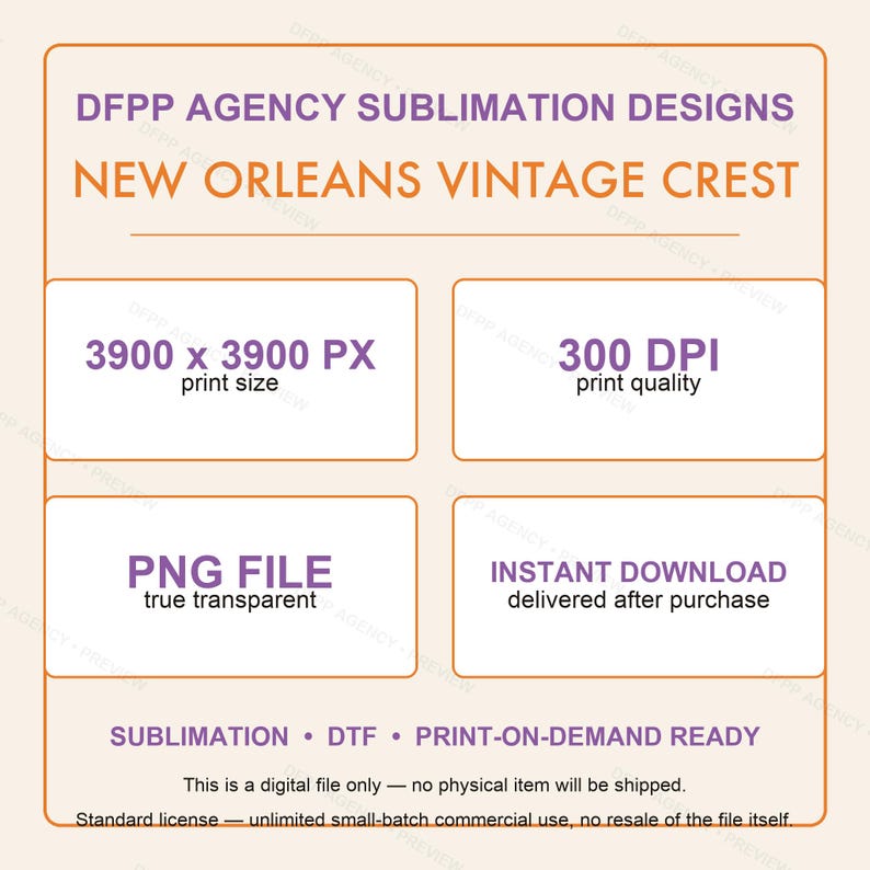 New Orleans Vintage Crest Football PNG, Retro Varsity Sublimation Design, Digital Download image 7