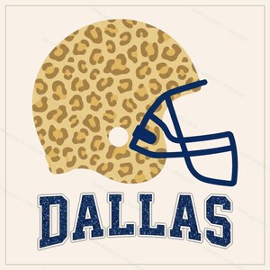Dallas Helmet PNG Bundle, 8 Football Fan Styles, Sublimation and DTF Designs, Instant Download image 5
