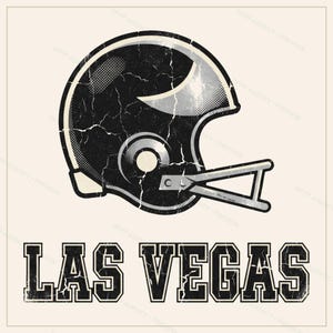 Las Vegas Football Sublimation Bundle, 8 PNG Helmet Designs, Game Day Shirt Clipart, Digital Download image 10