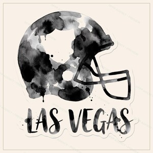 Las Vegas Football Sublimation Bundle, 8 PNG Helmet Designs, Game Day Shirt Clipart, Digital Download image 3