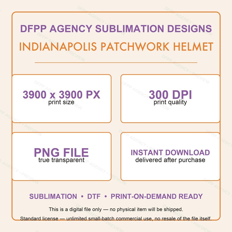 Indianapolis Patchwork Helmet PNG, Retro Sublimation File, Fan Shirt Clipart, Instant Download image 7