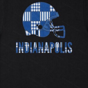 Indianapolis Patchwork Helmet PNG, Retro Sublimation File, Fan Shirt Clipart, Instant Download image 6