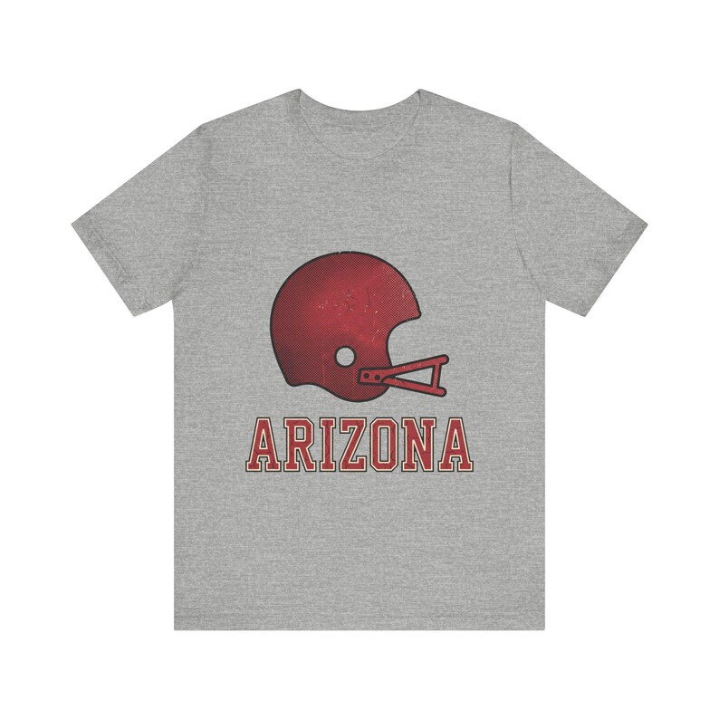 Arizona Game Day T-shirt, vintage varsity helm voetbalfan T-shirt, sportshirt in vintage stijl afbeelding 2