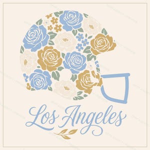 Los Angeles Chargers American Football PNG-bundel, 8 helmdesigns, sublimatieset voor wedstrijddagen, digitale download afbeelding 4