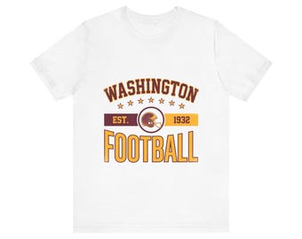 Washington Vintage Crest T-Shirt | Football Fan Graphic | Unisex T-Shirt