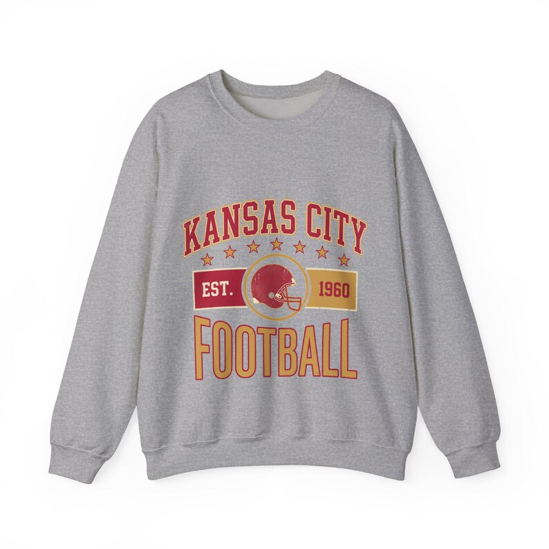 Kansas City Vintage-Sweatshirt mit Wappen | Fan-Motiv | Unisex-Sweatshirt Bild 2