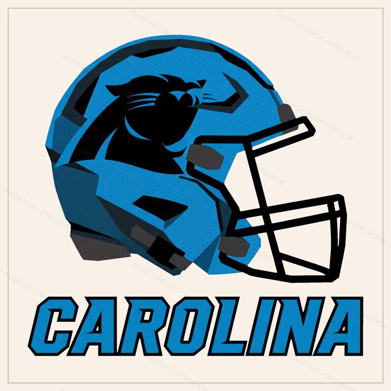 Paquete de sublimación de Carolina Football, 8 diseños de cascos en formato PNG, imágenes prediseñadas para camisetas de día de partido, descarga digital. imagen 8