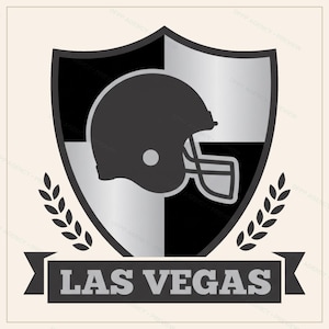Las Vegas Football Sublimation Bundle, 8 PNG Helmet Designs, Game Day Shirt Clipart, Digital Download image 9