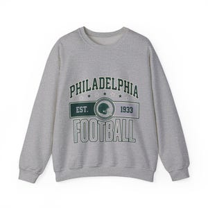 Philadelphia Vintage-Sweatshirt | Fußballfan-Motiv | Unisex-Sweatshirt Bild 2