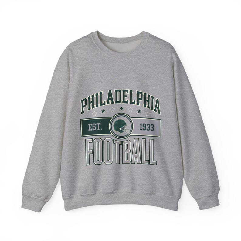 Philadelphia Vintage-Sweatshirt | Fußballfan-Motiv | Unisex-Sweatshirt Bild 2