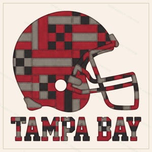Moletom com Capuz Tampa Bay Patchwork Helmet Game Day, Moletom Unissex de Futebol Americano, Blusa de Moletom Confortável para o Outono imagem 9
