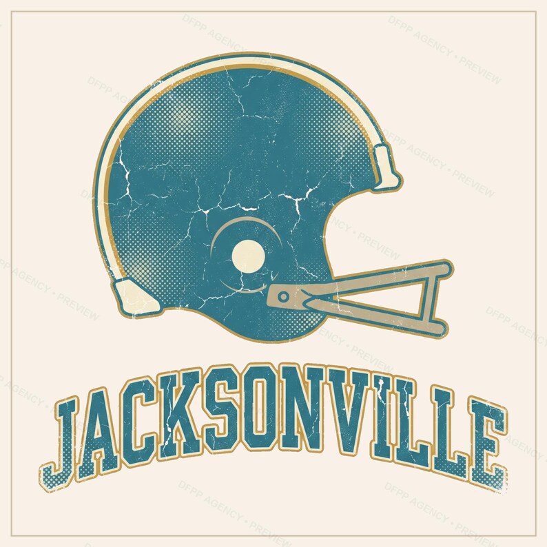 Jacksonville Football PNG Bundle, 8 Helmet Designs, Game Day Sublimation Set, Digital Download image 10