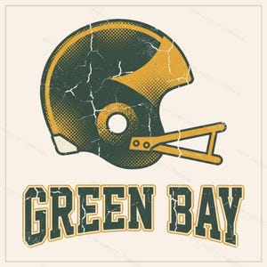 Green Bay Football PNG Bundle, 8 Helmet Designs, Game Day Sublimation Set, Digital Download image 10