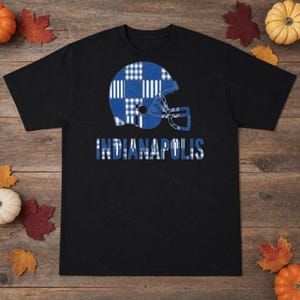 Indianapolis Patchwork Helmet PNG, Retro Sublimation File, Fan Shirt Clipart, Instant Download image 3