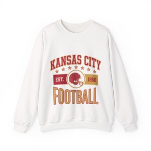 Kansas City Vintage-Sweatshirt mit Wappen | Fan-Motiv | Unisex-Sweatshirt Bild 1