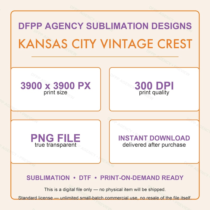 Immagine PNG dello stemma vintage di Kansas City per il football americano, design retrò da college per sublimazione, download digitale immagine 7