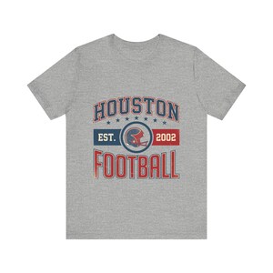 Houston Vintage Wappen T-Shirt | Fan-Motiv | Unisex-T-Shirt Bild 2