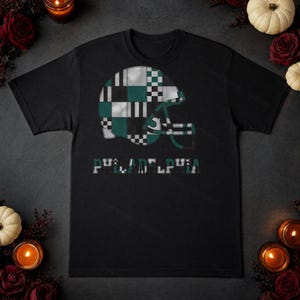 Kask Philadelphia Patchwork PNG, sublimacja piłkarska, koszulka meczowa, pobieranie cyfrowe zdjęcie 4