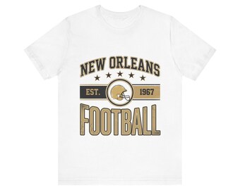 New Orleans Vintage Crest T-Shirt | Football Fan Graphic | Unisex T-Shirt