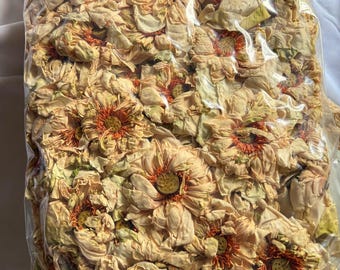 20kg Organic White Lotus Whole Flower Tea Nelumbo Nucifera Dried Botanical Herbal Brew