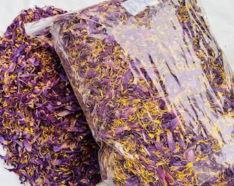20KG Bulk Blue Lotus Petals & Stamens Tea | Nymphaea Caerulea Loose Leaf Herbal Infusion