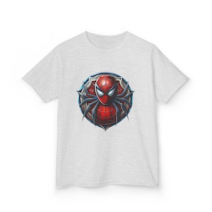 Spiderman Logo Kids Tee | Superhero Spider-Man Shirt Bild 4