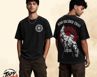Escanor Lion Sin Pride Graphic OverSized T Shirt - Who Decided That Vintage Tee.