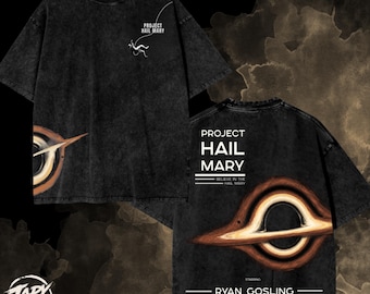 Project Haily Mary OverSized Vintage T Shirt - Sci Fi Book T Shirt , Grace Rocky Save Starts.