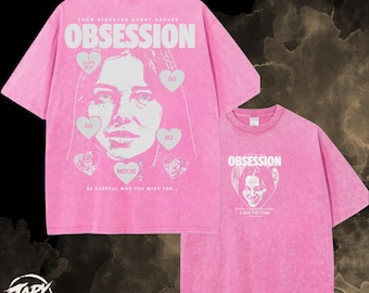Obsession Movie 2026 Horror T-Shirt | Vintage OverSized Graphic Film Tee