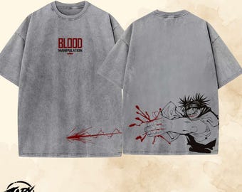 Anime Vintage OverSized Graphic T Shirt - Anime Gift For Him.