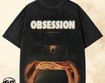 Obsession Movie 2026 Horror T-Shirt | Vintage OverSized Graphic Film Tee