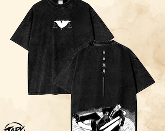 Anime Vintage OverSized T Shirt - Sorecrer Graphic Tee & Hoodie