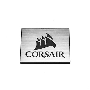 CORSAIR 3D-emblemklistermärke Logotyp Badge Ersättningsmärke Symbol Taggplatta PC Bärbar dator Surfplatta