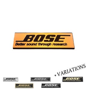 Bose Badges - Etsy