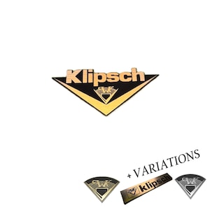 KLIPSCH Autocollant Logo Badge Badge de remplacement Symbole Étiquette Plaque 3D