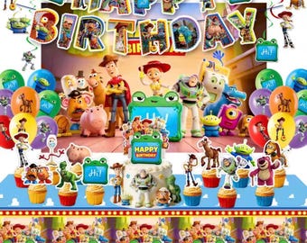 Toy Story Party Supplies Bundle for Kids Birthday Celebration Decorations