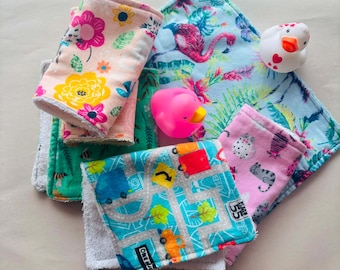 Toallita de baño para bebés y niños pequeños - Algodón/Tela de rizo